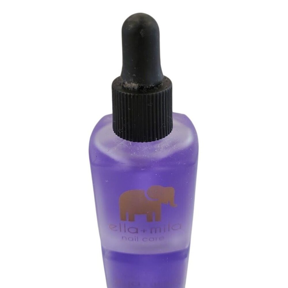 Ella+Mila Oil Me Up Lavender Nail Care 0.45 Fl Oz Glass Bottle Vegan